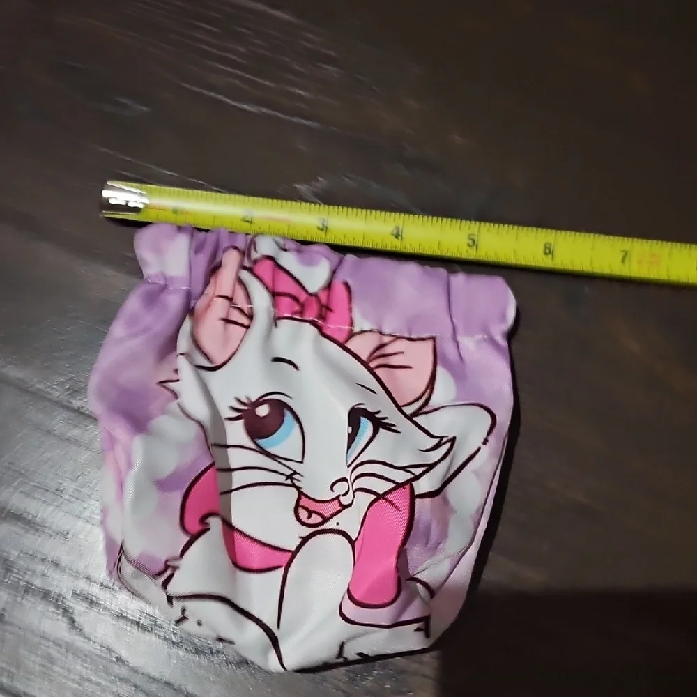 Marie Cat Pouch - Pink and Purple